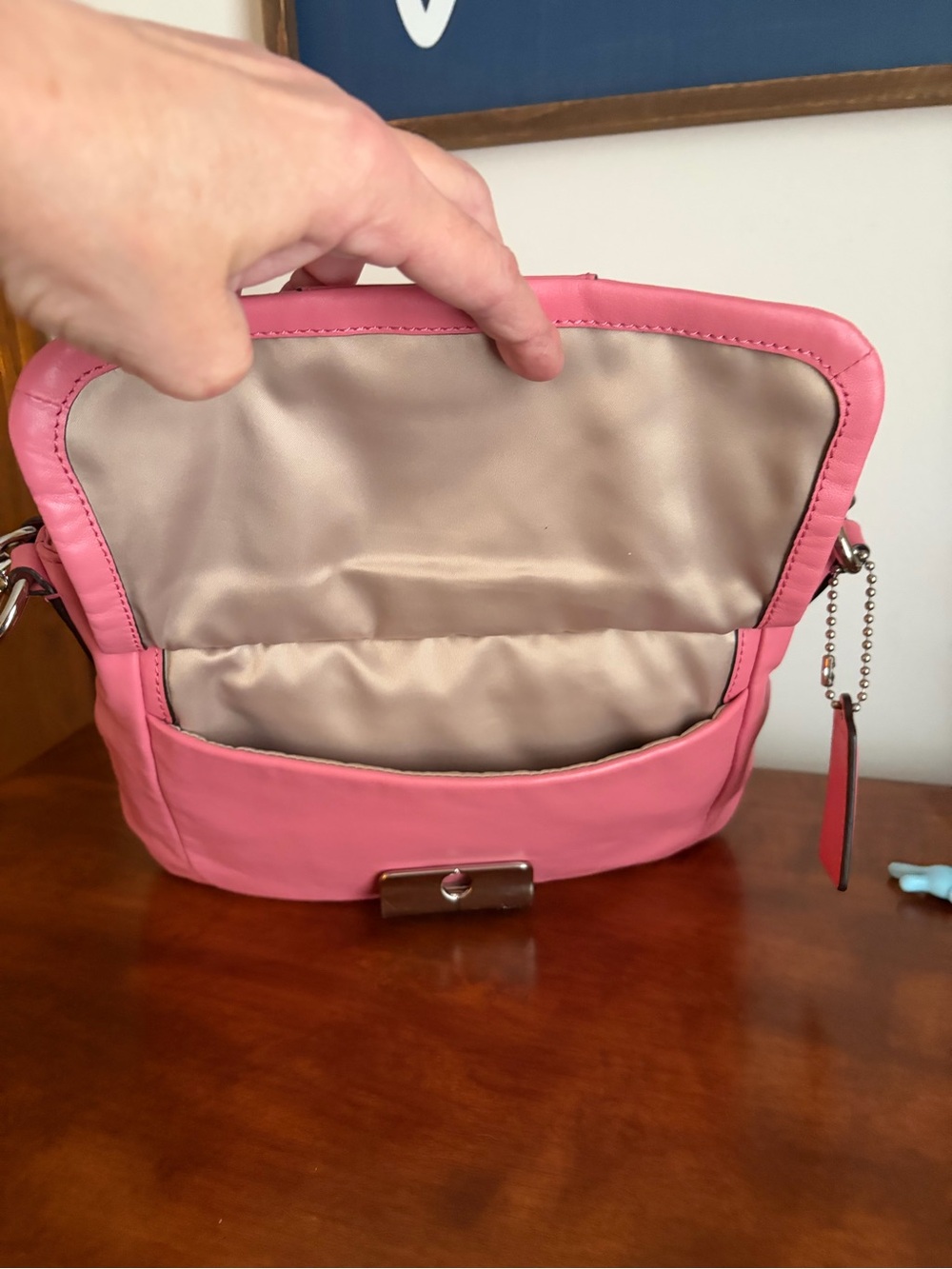 Coach Kristin Convertible Leather Bag AS IS *READ* - Picture 6 of 7